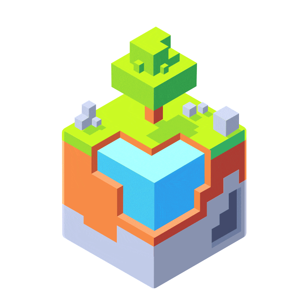 Logo animé de OneBlock By Zakary